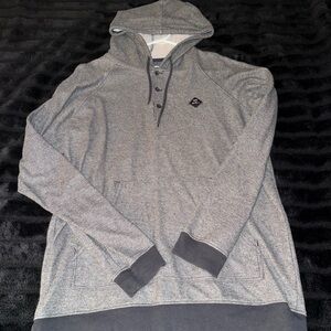 RVCA Heather Grey Hoodie